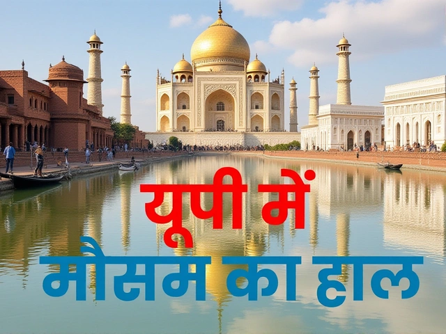 Unseasonal Rain and Cyclone Montha Drop Temperatures Across Uttar Pradesh