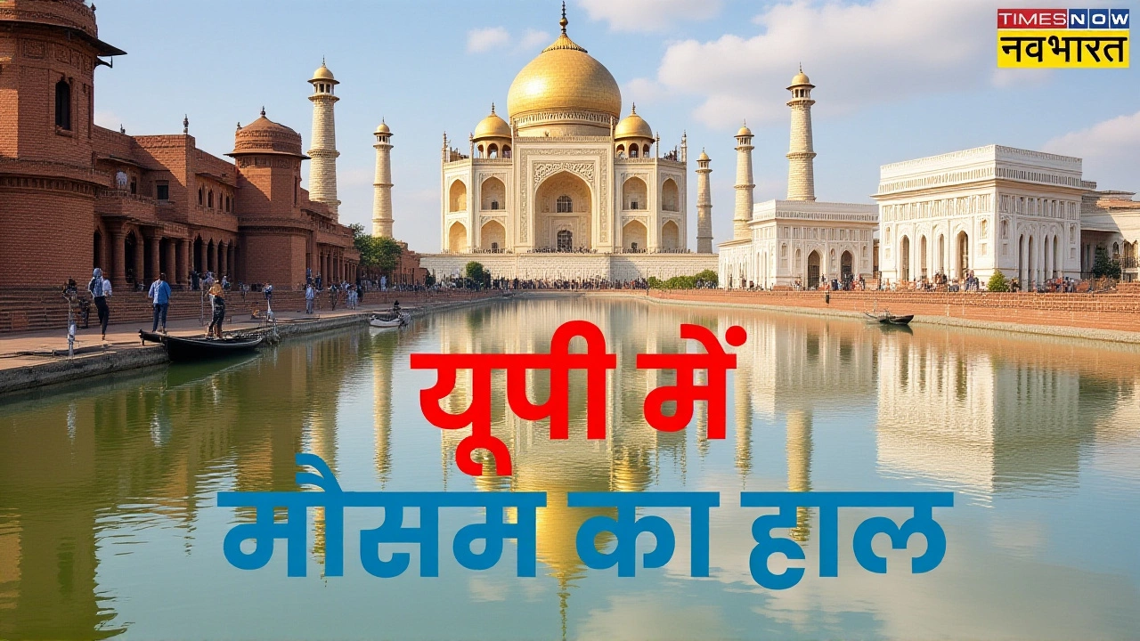 Unseasonal Rain and Cyclone Montha Drop Temperatures Across Uttar Pradesh